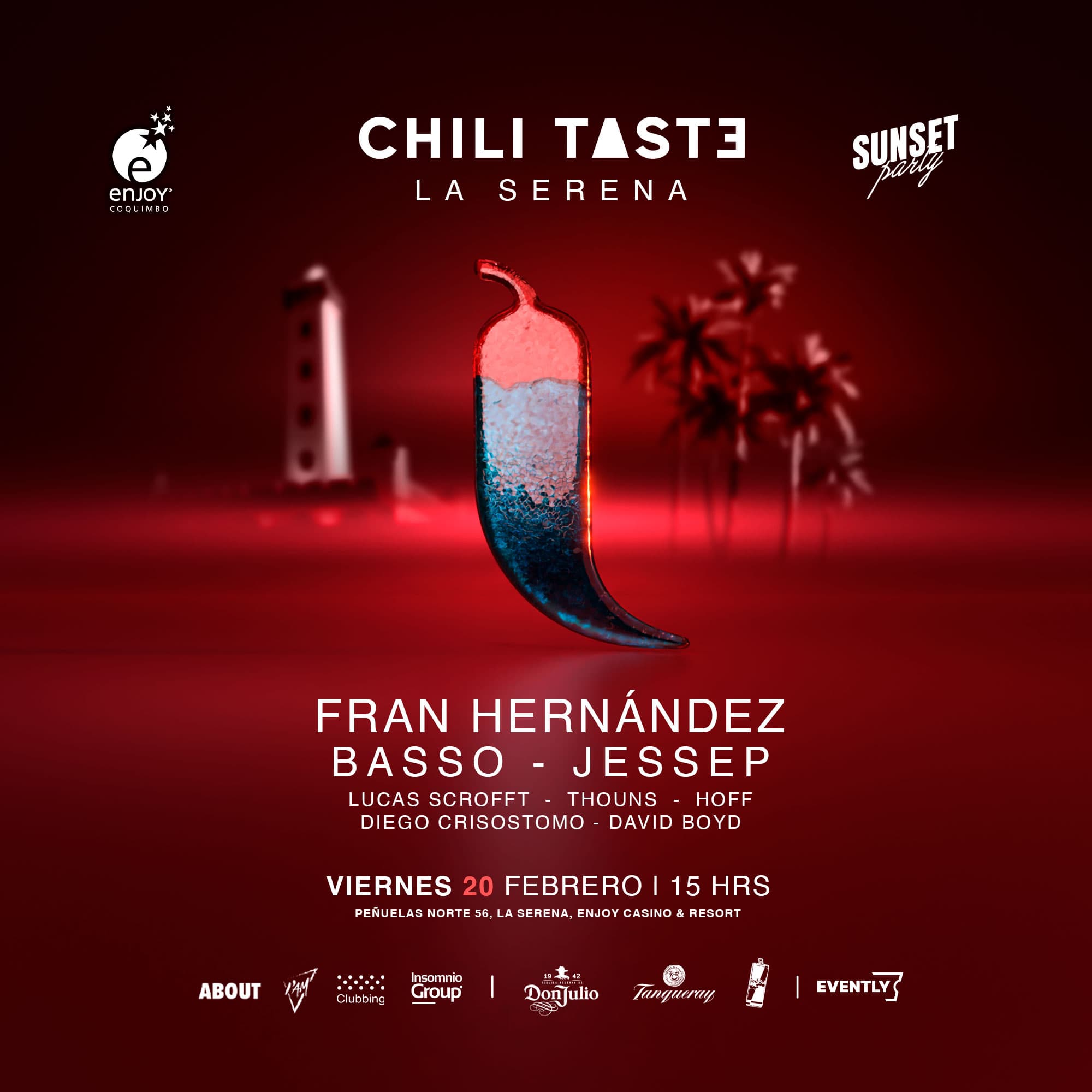 CHILITASTE ◆ LA SERENA ◆ CASINO ENJOY (DAY PARTY) image}