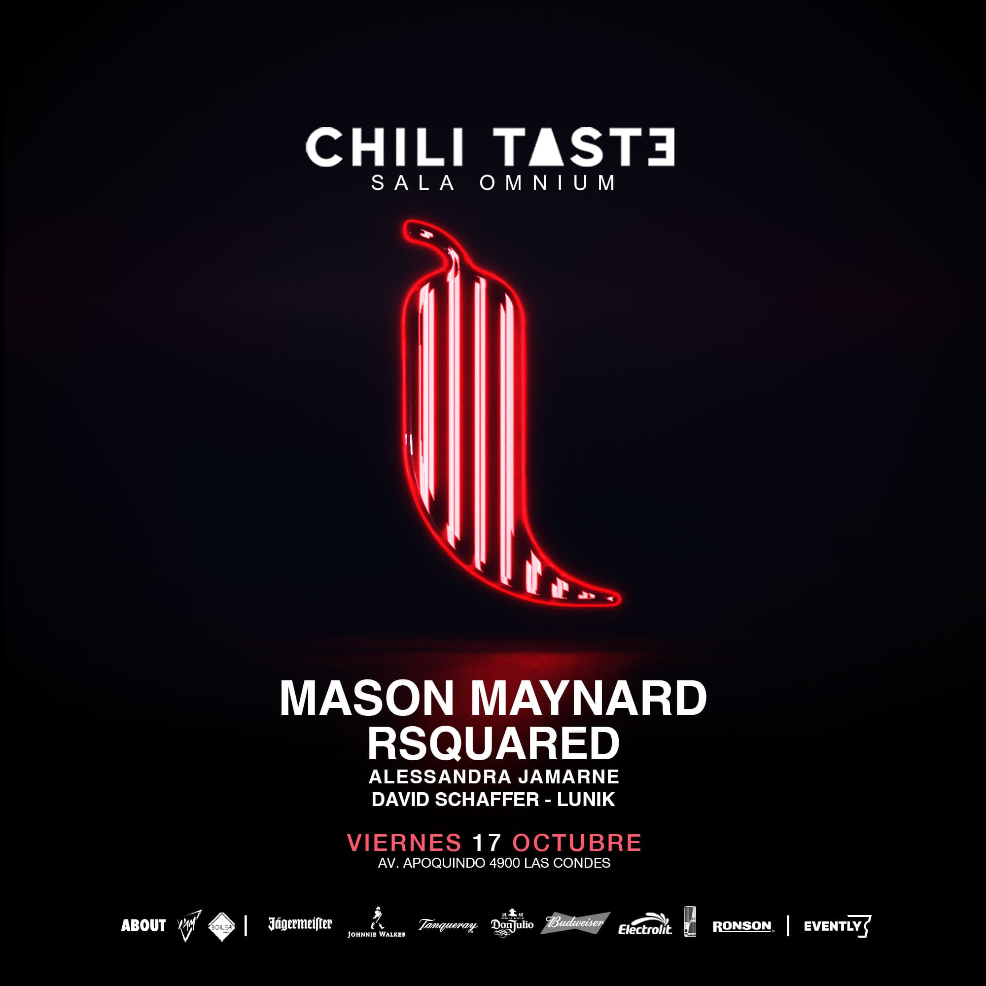 CHILI TASTE ◆ SALA OMNIUM (Viernes 17.10) image}